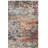 Felty Abstract Machine Made Power Loom Polypropylene Area Rug in Black/Gold-1983448938