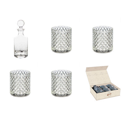 Ensemble de verres en verre assortis de verre 5 pièces