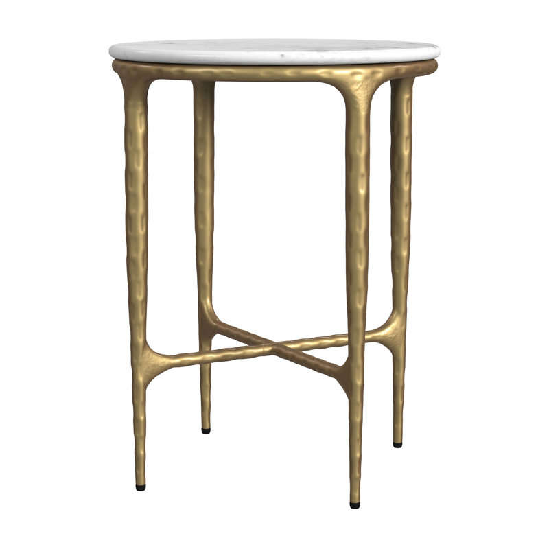 Table d'appoint Vachle, Doré