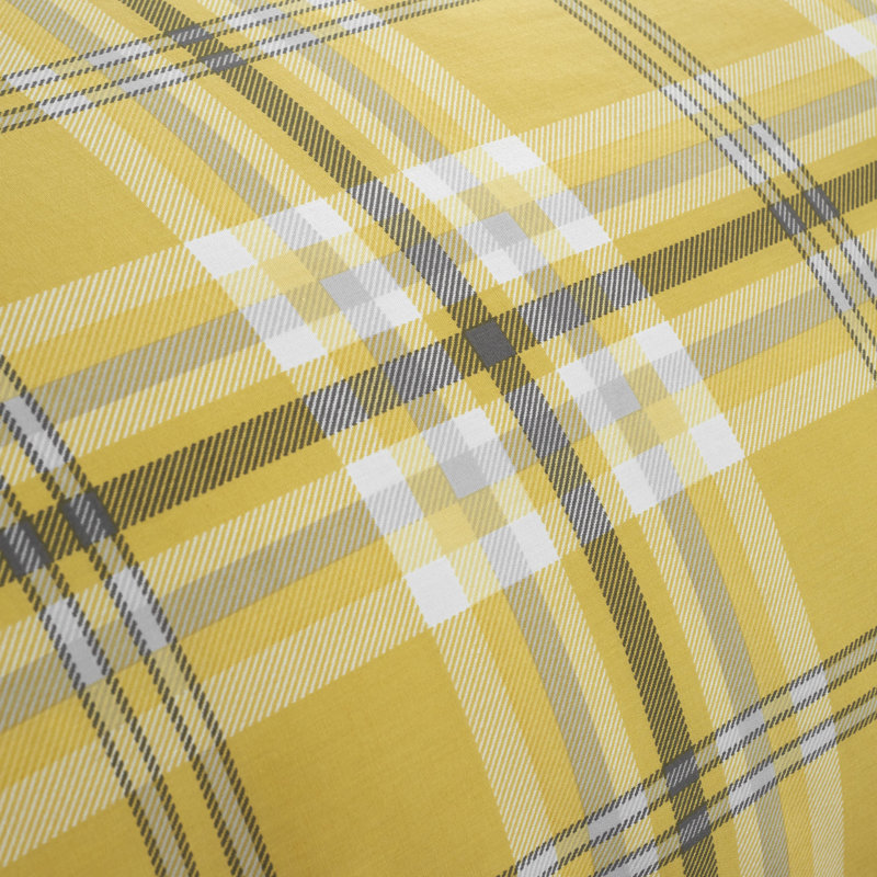 Kelso Pencil Pleat Room Darkening Curtains, Ochre