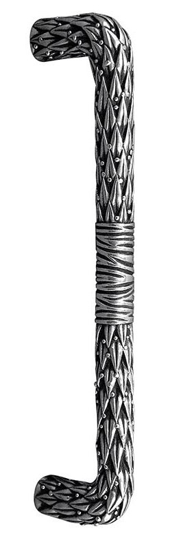 San Michele Appliance Pull, Antique Silver