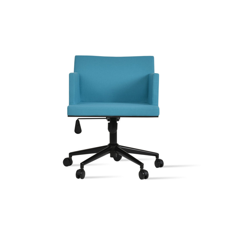 Chaise de bureau Soho, Marron foncé