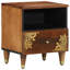40cm W Solid Wood Bedside Table