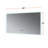 Lugano LED Bathroom Vanity Mirror-48311077