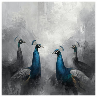 Group Of Peacocks Bedding Peacock Bedspread Animal