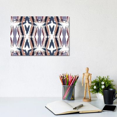 Mirror Mirror IV by Jennifer Goldberger - Wrapped Canvas Painting