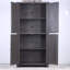 Buffet avec 4 portes en miroir-1270803571