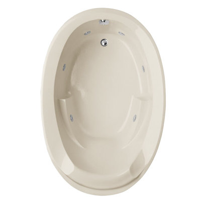 Baignoire en acrylique combinant 60 po x 40 po Designer