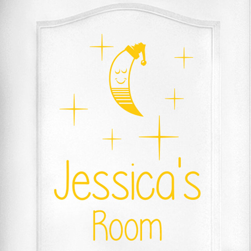 Wall Decal, Dark Yellow