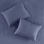 Courtepointe réversible bleu marine pour lit simple / simple TG respirant et durable en microfibre douce