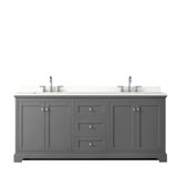 Avery Double Bathroom Vanity with Quartz Top