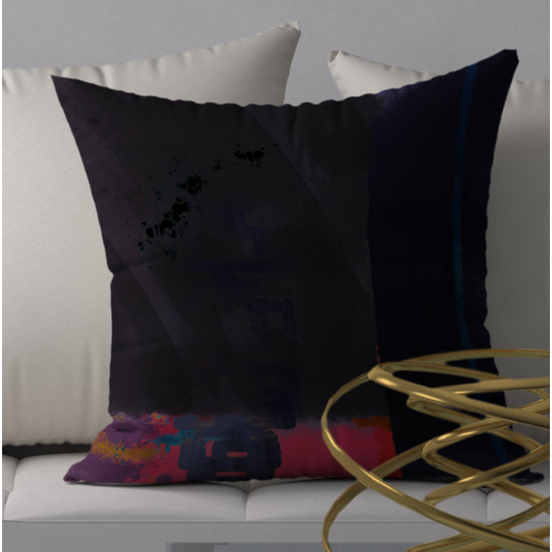 Housse de coussin carrée en forme de coussin décoratif Maxi, 20 po X 20 po