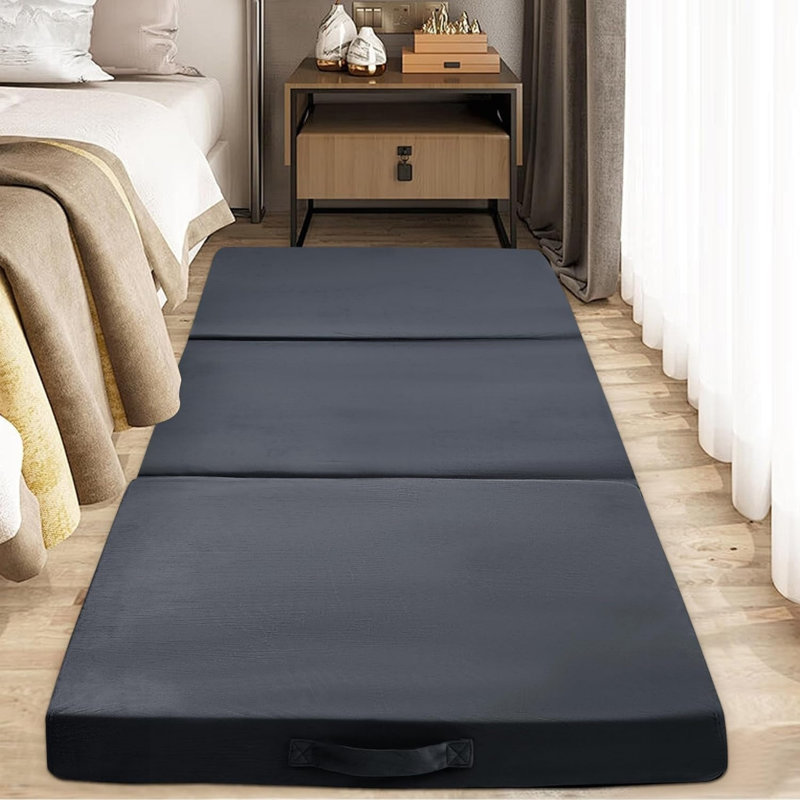 Coussin de chaise longue pliable avec coussin en mousse à mémoire de forme