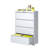  35.43" W 4 Drawer Metal Lateral File Cabinet with Lock for Home and Office.-384984549