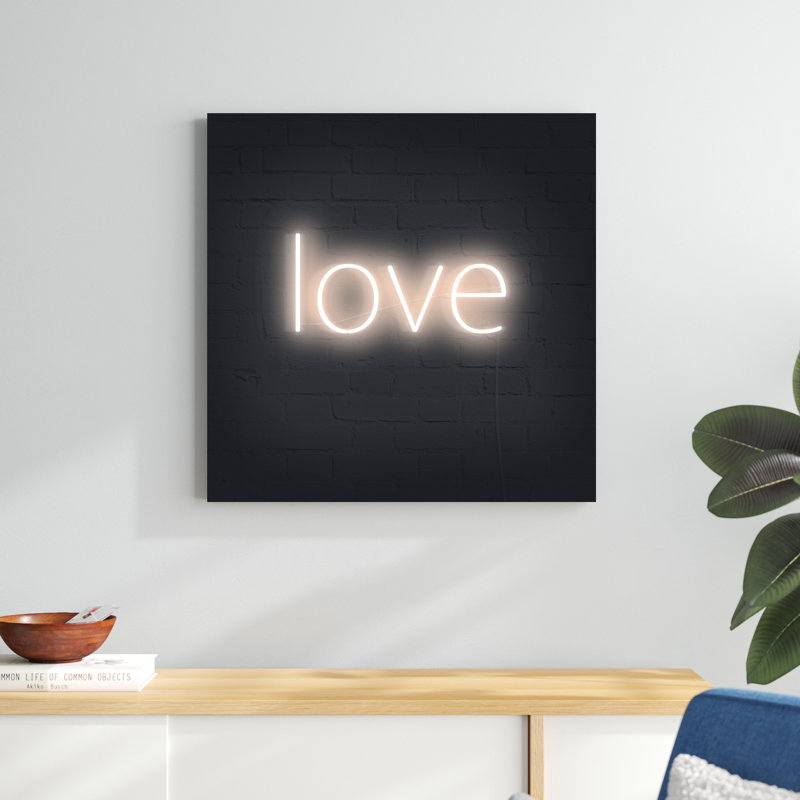 Neon Inspo IV, H 30 po x l 30 po