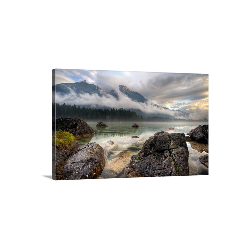 'The Rocks Photographic Print, 32" H x 48" W x 1.5" D, Canvas