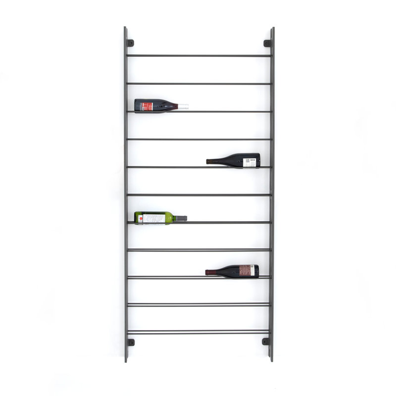 Galloway Wine Bottle Rack in Gunmetal