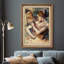 «Two Dancers in the Studio» par Edgar Degas - Peinture sur toile encadrée-86450493