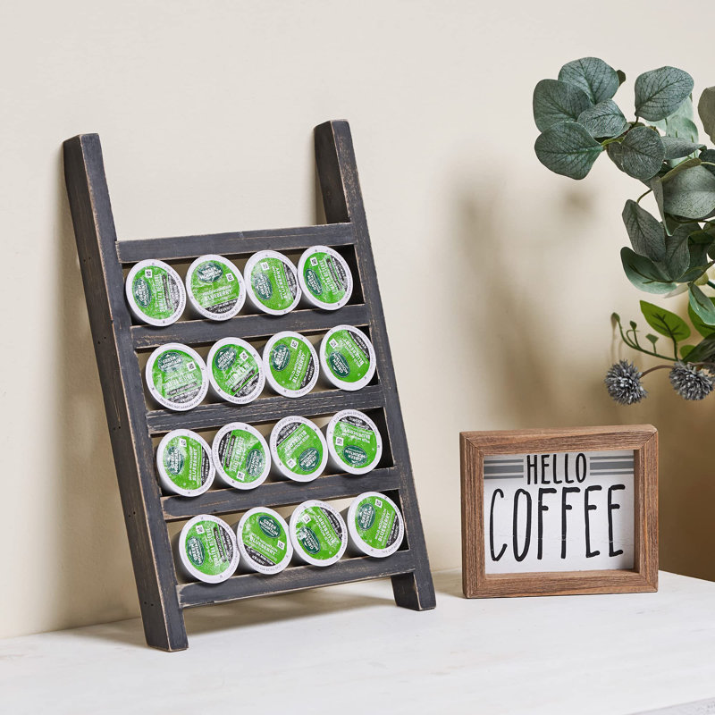 Rangement pour 16 dosettes de café Kovome, Noir