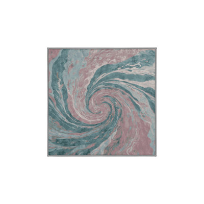 Machine Washable Pink Area Rug