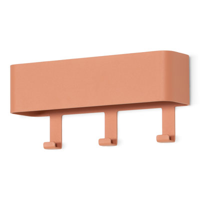 Dax Play Steel Wall 3 - Hook Wall Mounted Coat Rack