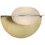 Kelly Wearstler Fosse 9" Invertable Oval Sconce-740779516
