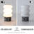 Modern Opal Glass Rechargeable Table Lamp with Integrated LED