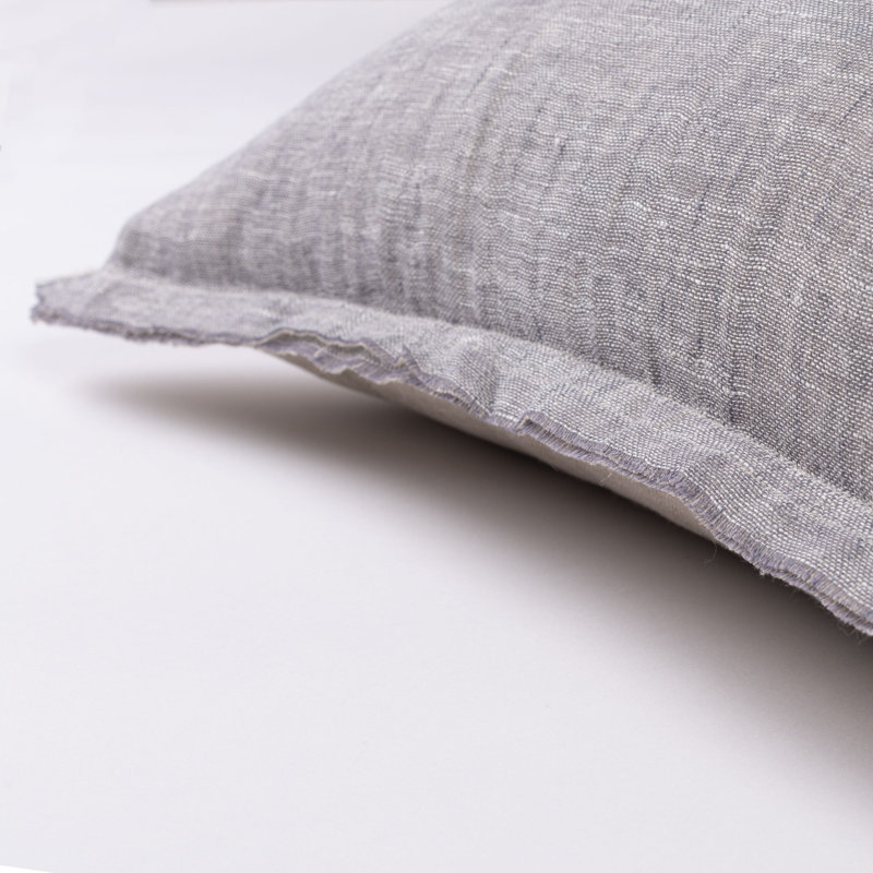 KENT PILLOW, OCHRE/NATURAL, EURO, Blue