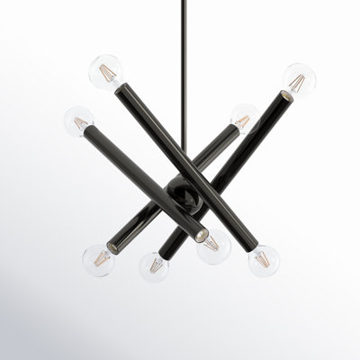 Ruven 8 - Light Metal Chandelier