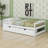 Platform Bed, With Drawers-1776340091