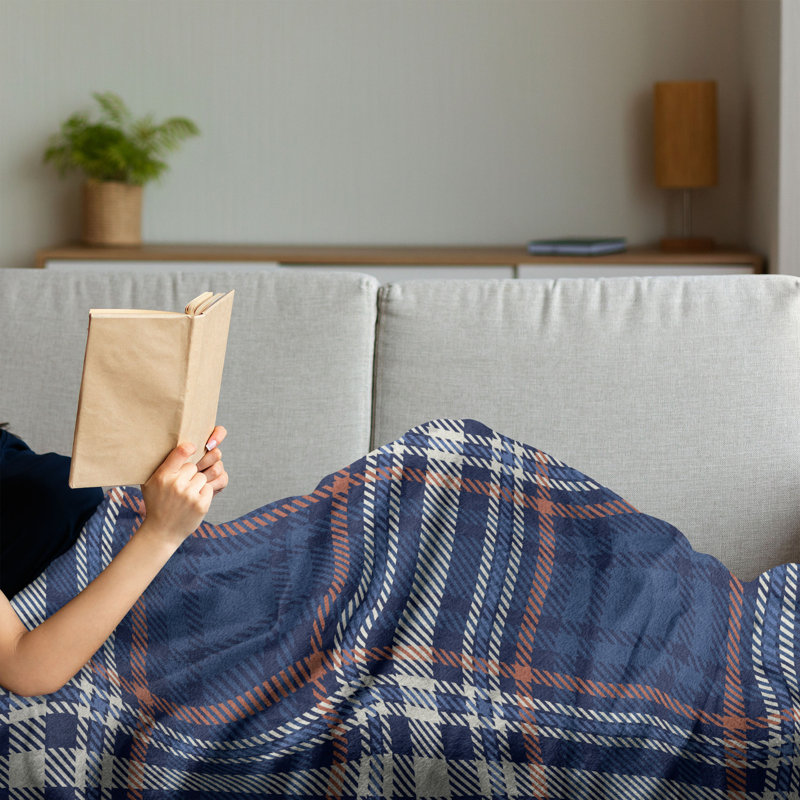 Hand Woven Throw Blanket, 50" x 70"