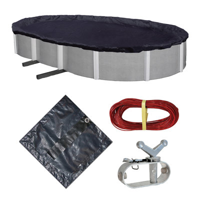 8-Year Oval Above Ground Pool Winter Cover