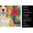 Lemon and White Beagle Christmas PoinsettIas Kitchen Towel-2080583868