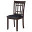 Ensemble de 2 chaises latérales à dossier en treillis-981614536-981614542