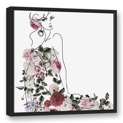Floral Dress - Reproduction d'art sur toile