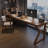 Tan Rectangular Solid Wood desk-716688045