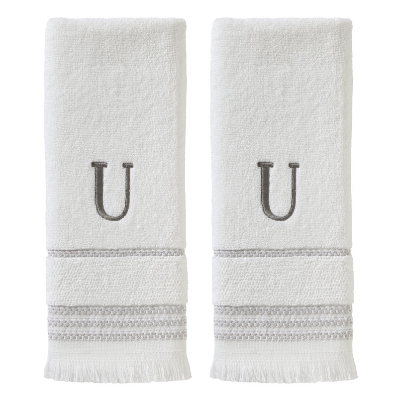 Gracie 100% Cotton Hand Towels, U