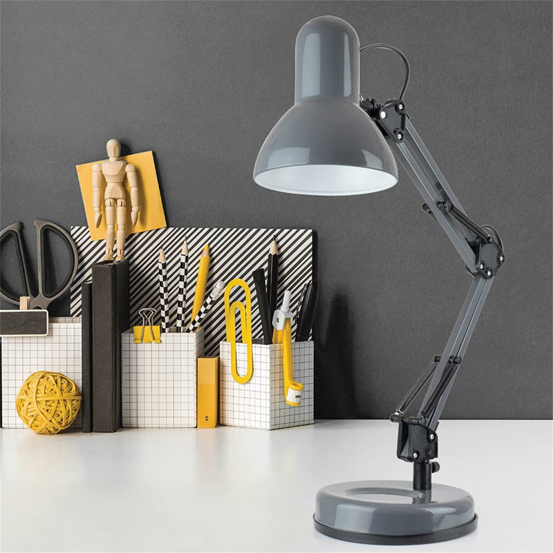 Arzelia Adjustable Desk Lamp, Grey