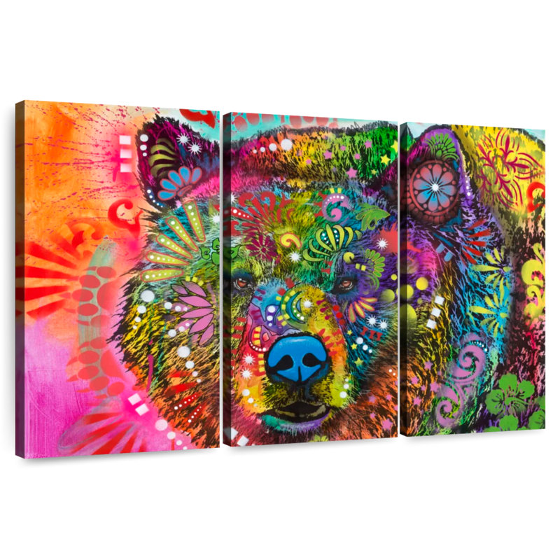 Hunky Bear II, 42" H x 65" W