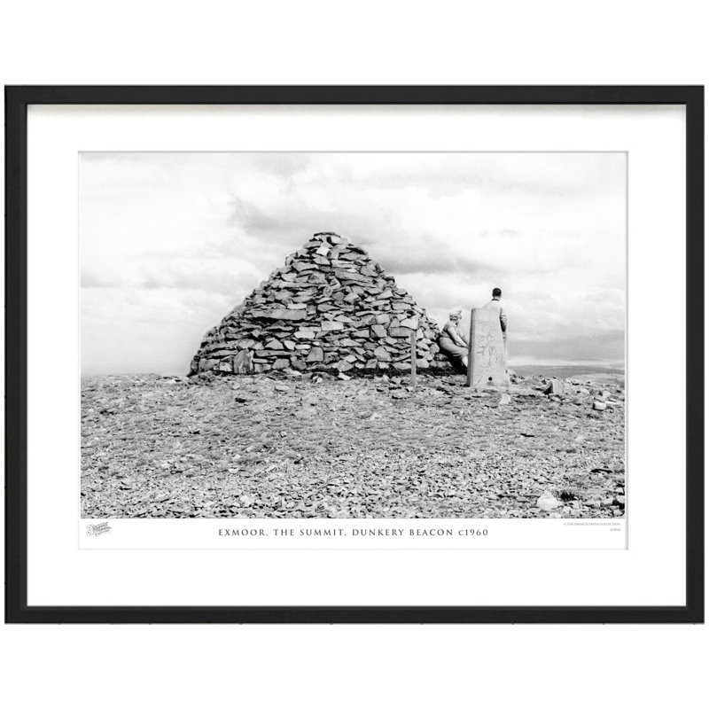 Exmoor, The Summit, Dunkery Beacon C1960 - Single Picture Frame Print, 60cm H x 80cm W x 2.3cm D