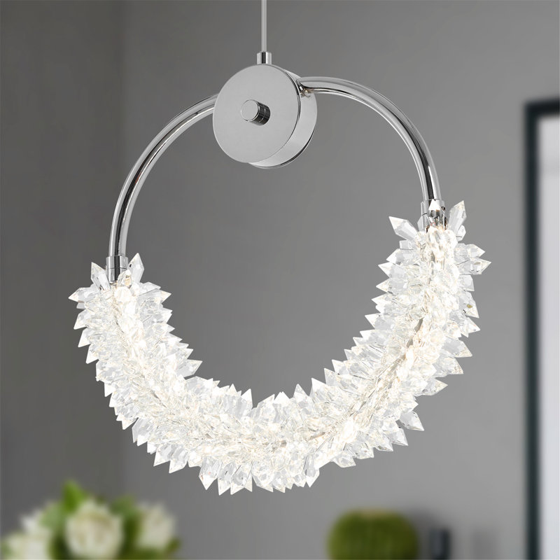 Tansu  15.80'' LED Arched Floor Lamp