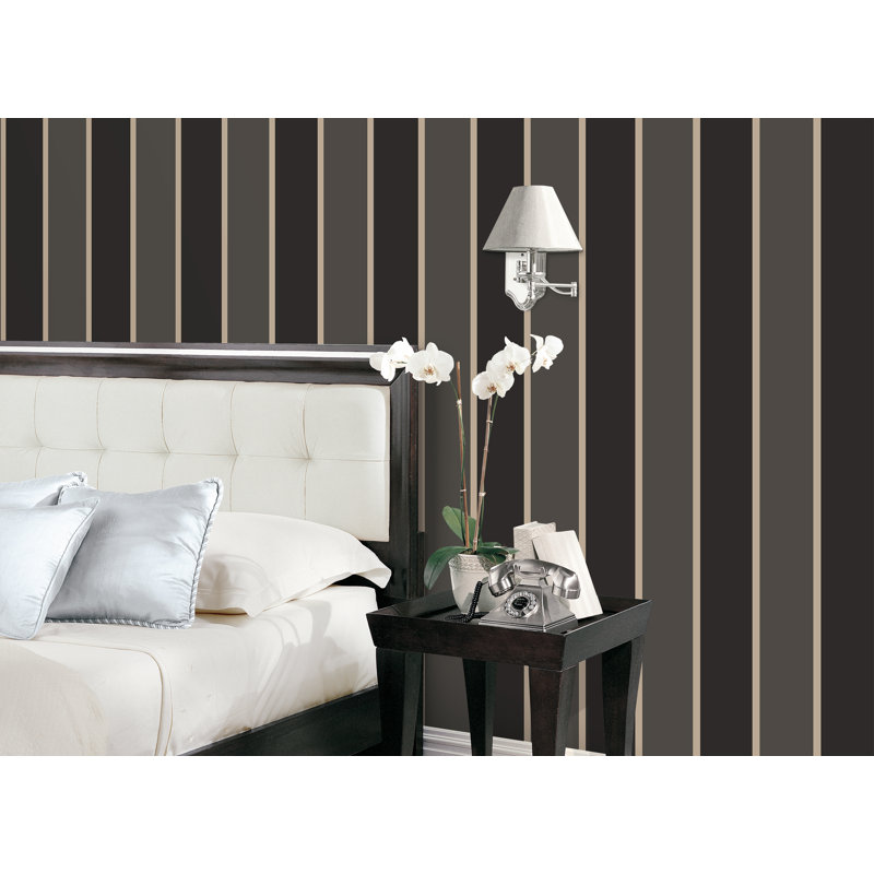 Rouleau de papier peint Smart Stripes 3, Gris