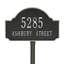 Fitzwilliams 2-Line Lawn Address Sign-2027468864-2027468863