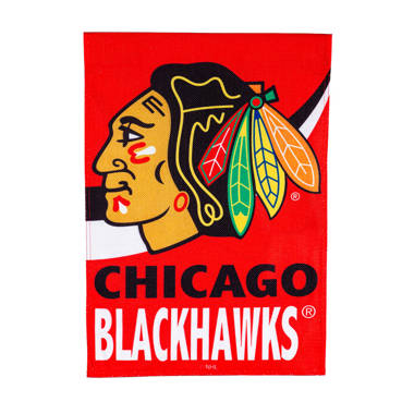 Evergreen Chicago Blackhawks Jersey Outdoor Flag - Set of Two, Best Price  and Reviews