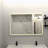Iron Frame Horizontal Rectangle Mirror-440319460