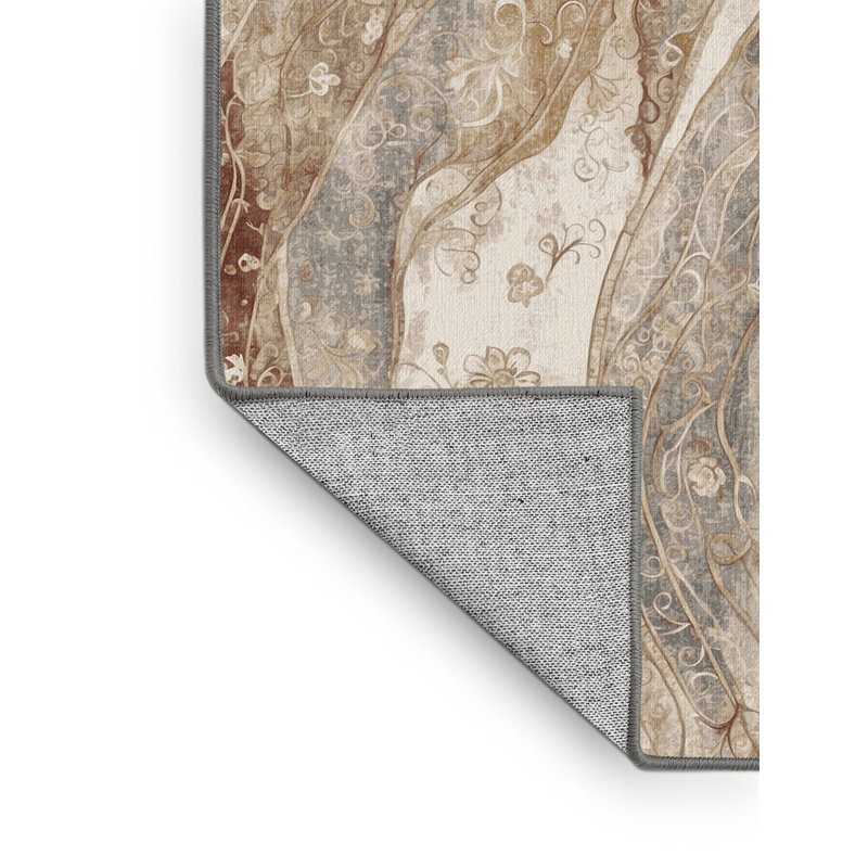 Serene Tide Rug, Round 8'