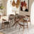 Nestor Round Solid Wood Dining Table-1469002098-1471592977