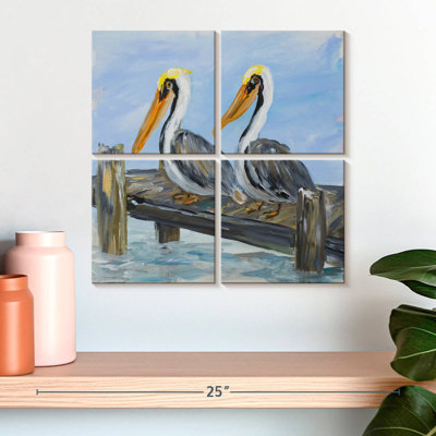 Bramic Pelicans On Deck