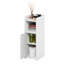 20.07cm W Manufactured Wood Shelving Unit