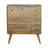 Cevanna Solid Wood 3 -Drawer Accent Chest